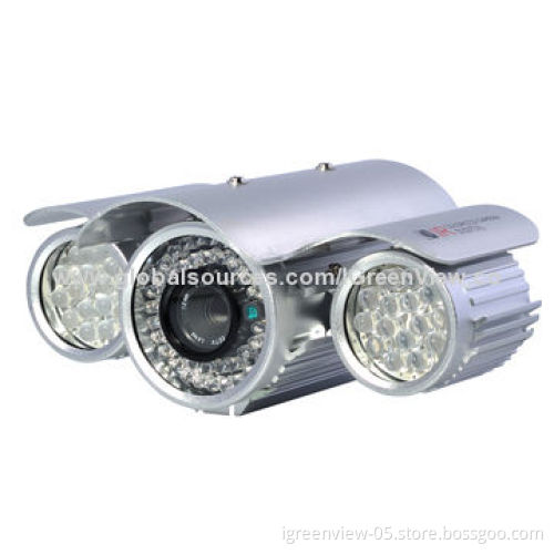 Colorful Night Vision Motion Detection Bullet Camera, White Light & IR LED Auto Switch/60M Distance